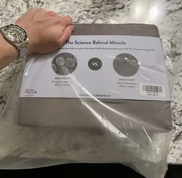 Miracle Brand Sheets User Justin R. Review Image
