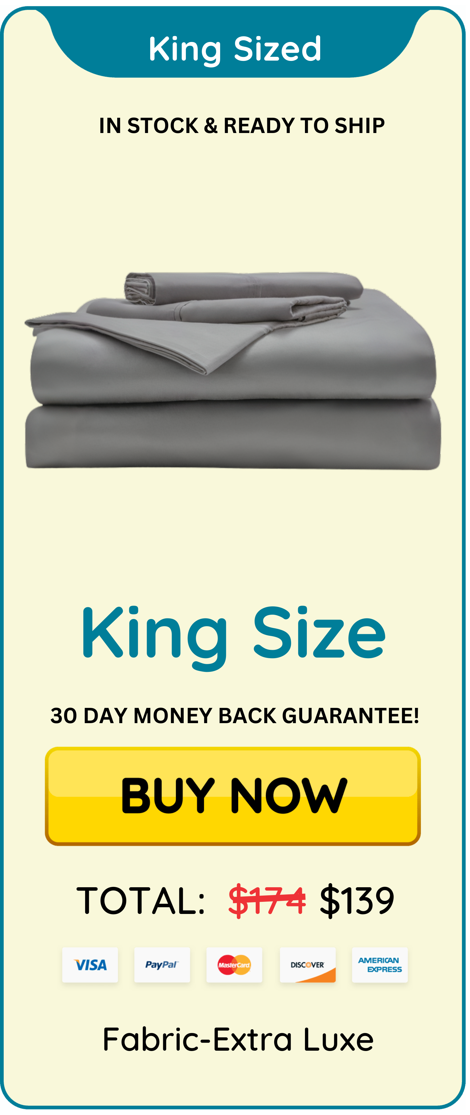 Miracle Sheets King Size Discount Packages